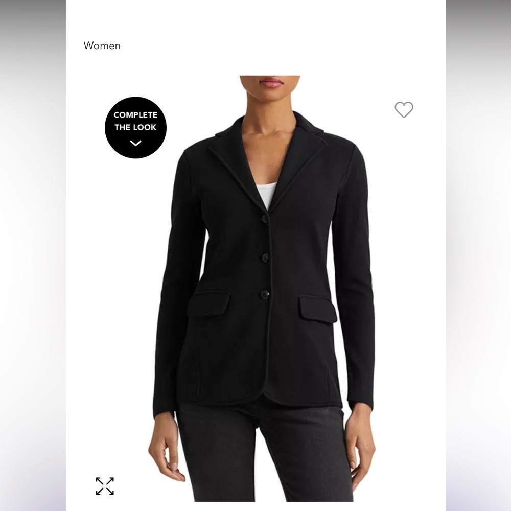 Lauren Ralph Lauren sweater-knit blazer